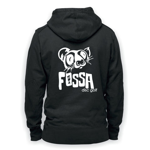 Hoodie - Black/White *COMING SOON* - fossadiscgolf