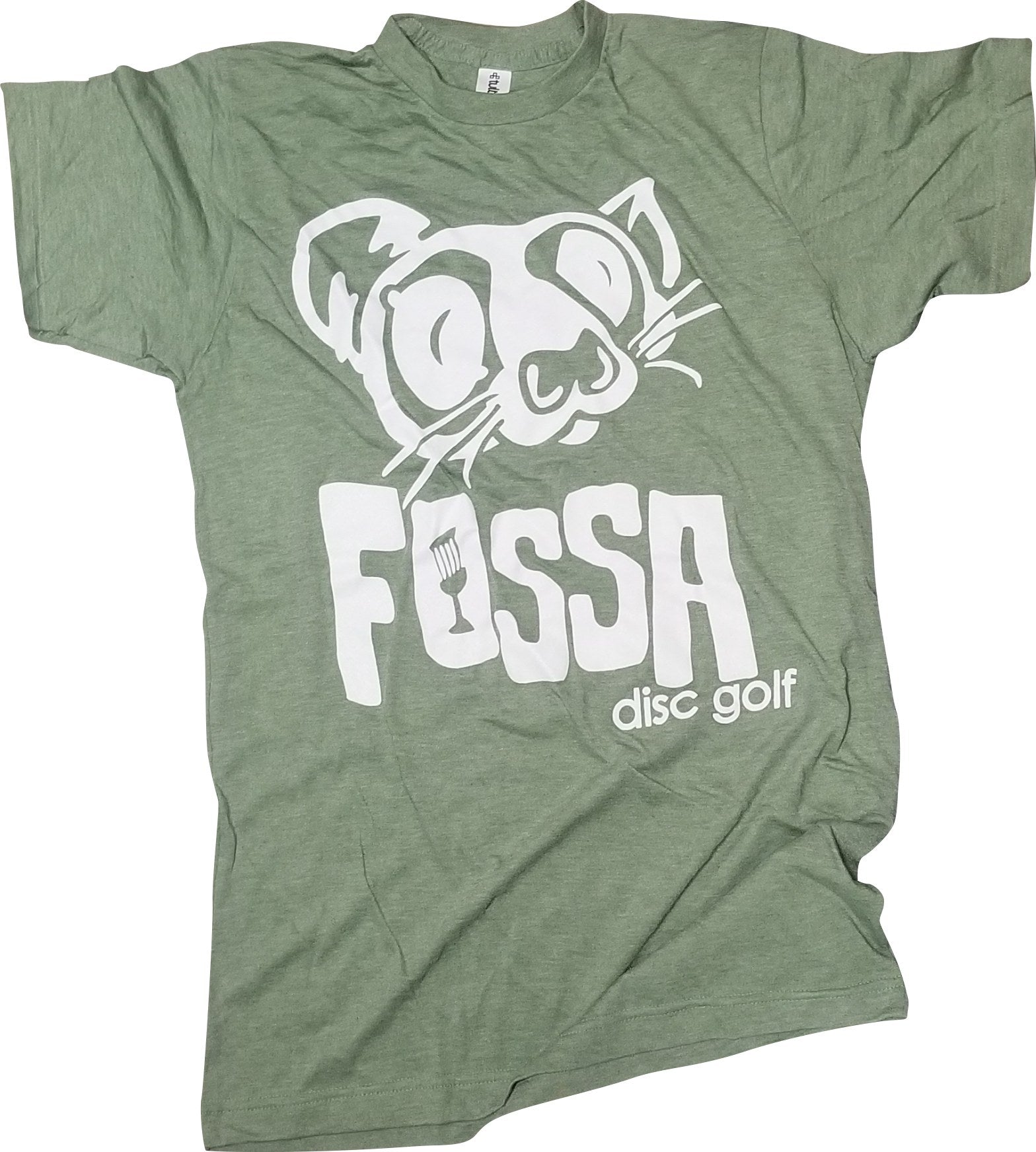 Fossa T-shirt - Marine Green/White
