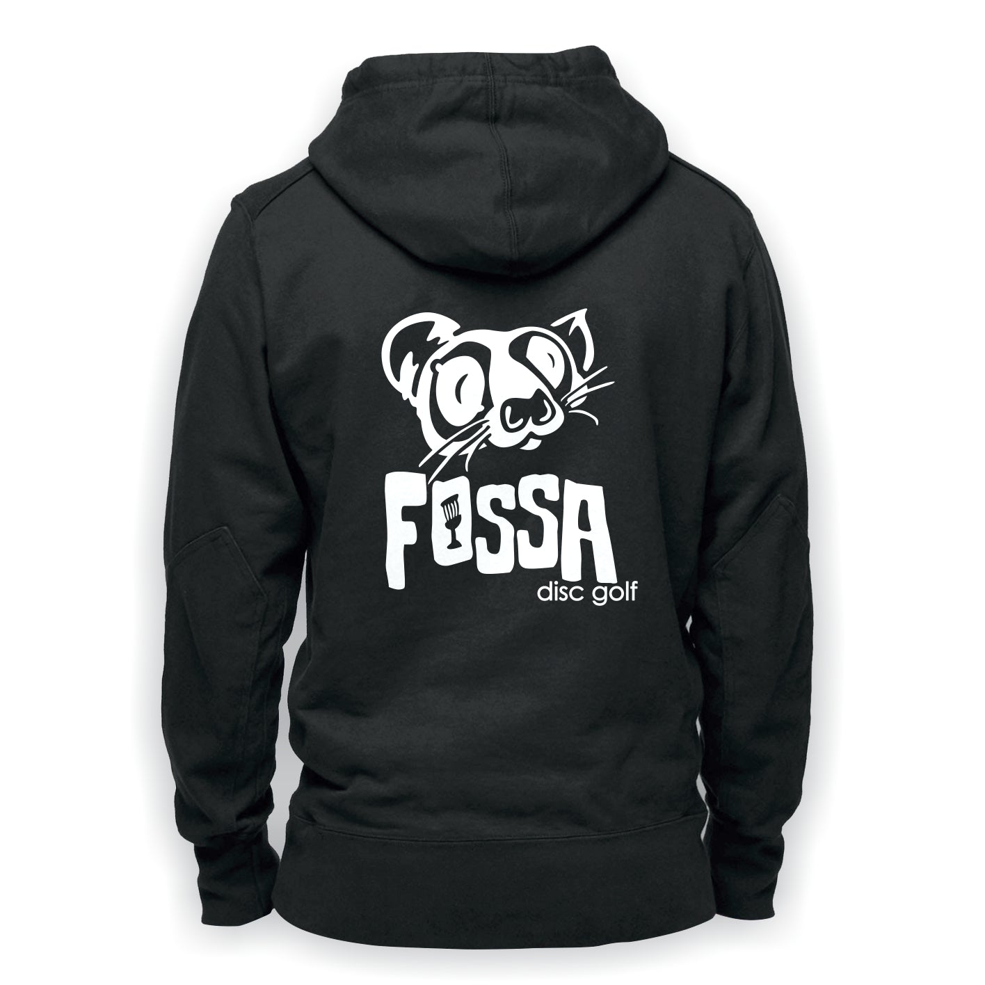 Hoodie - Black/White *COMING SOON* - fossadiscgolf