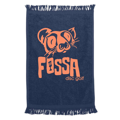 FOSSA Towel Navy/Coral