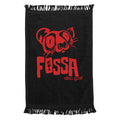 FOSSA Towel Black/Red